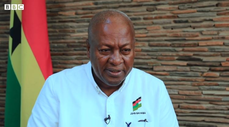 VIDEO: John Mahama défend son projet de société en pidgin