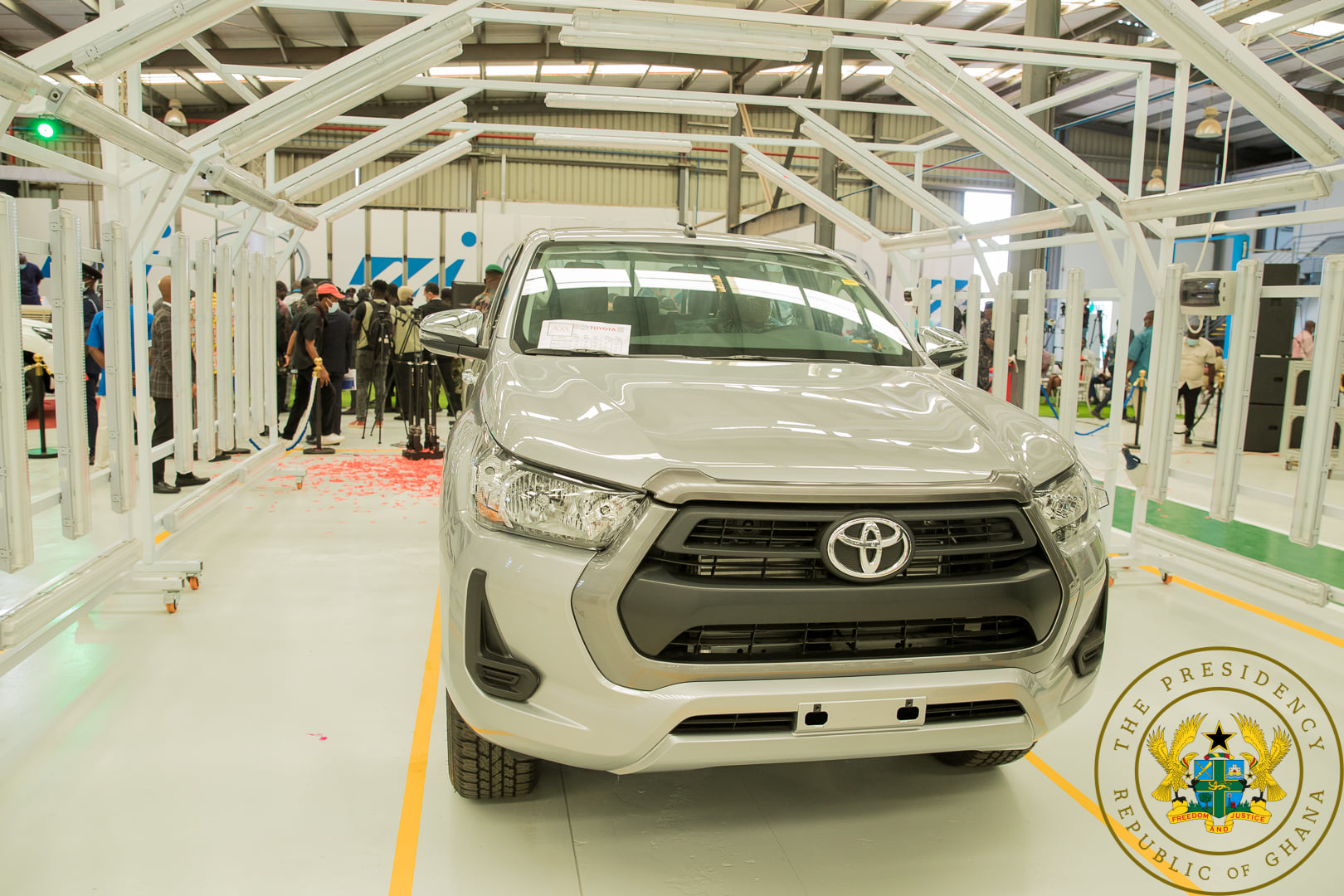 Photos : Toyota ouvre sa première usine d’assemblage de la sous-région au Ghana