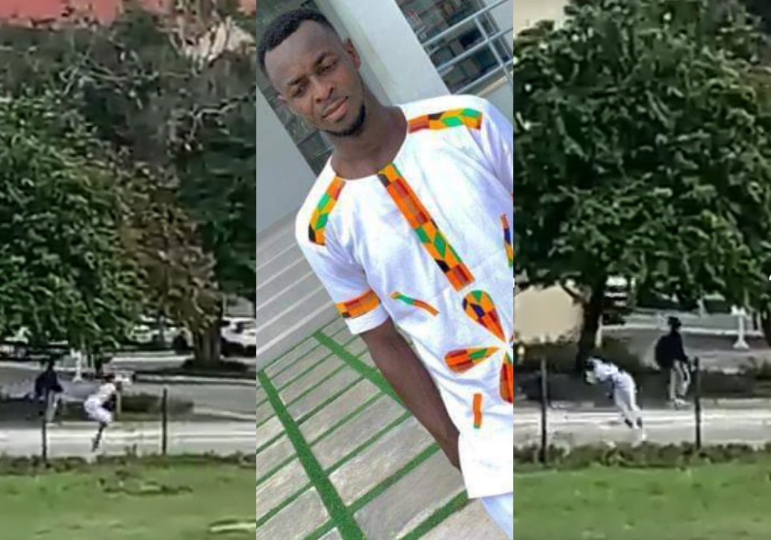 Vidéo : Un étudiant de l’université de Winneba se brise le cou en essayant de faire des saltos