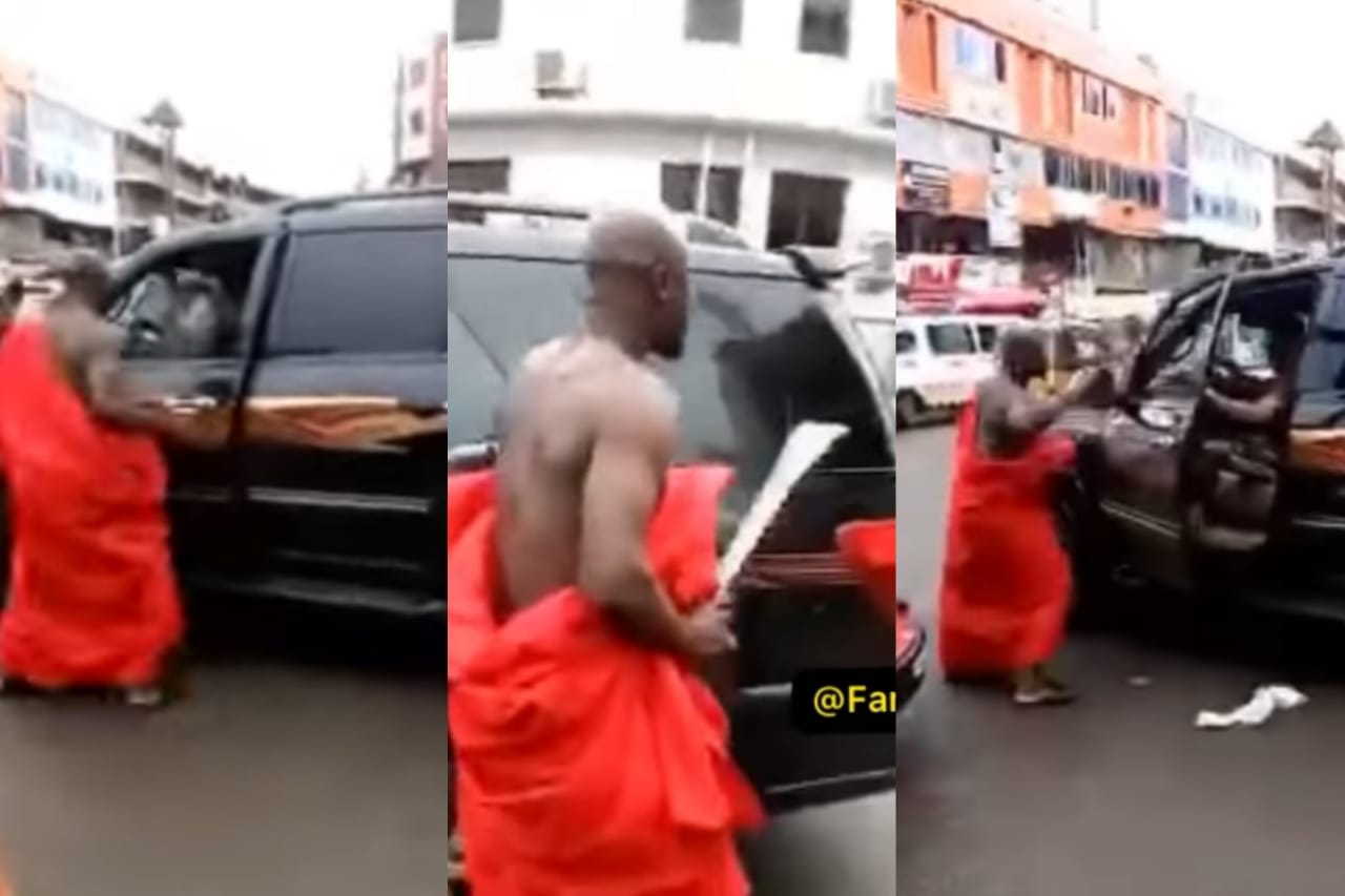 Kumasi | Un mari jaloux attaque à la machette l’homme qui couche avec sa femme | Vidéo