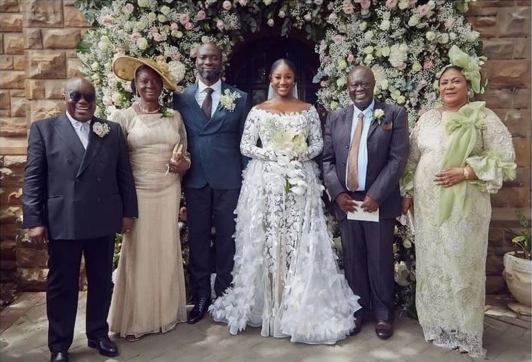 Photos exclusives du mariage de la fille du président Nana Akufo-Addo