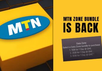 MTN Ghana rétablit son forfait Data Zone avec des tarifs revisés