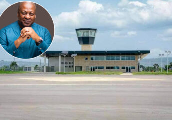 L’aéroport de Ho proposé pour être utilisé comme centre de formation de pilotes de première classe – John Mahama