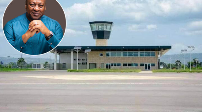 L’aéroport de Ho proposé pour être utilisé comme centre de formation de pilotes de première classe – John Mahama