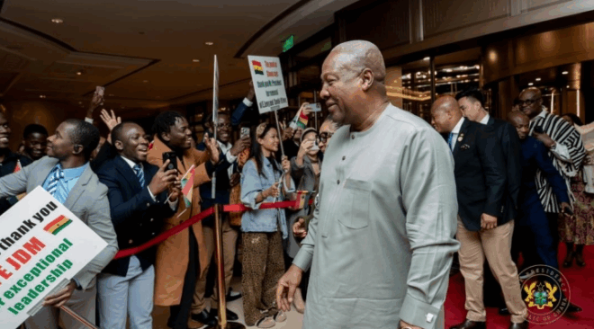 John Mahama à Beijing pour le Sommet mondial des leaders sur les femmes