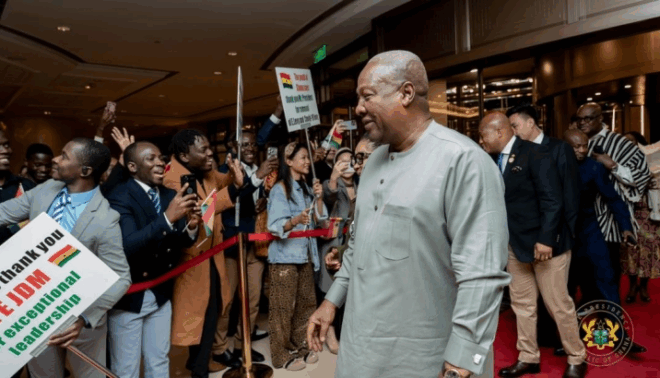 John Mahama à Beijing pour le Sommet mondial des leaders sur les femmes