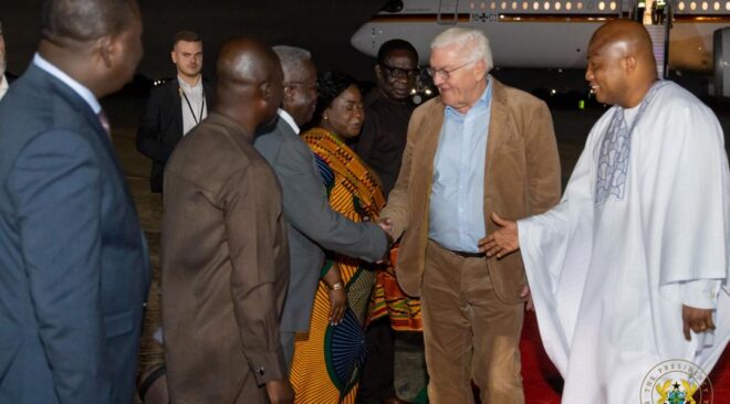 Coopération : Visite d’État de trois jours du président allemand au Ghana